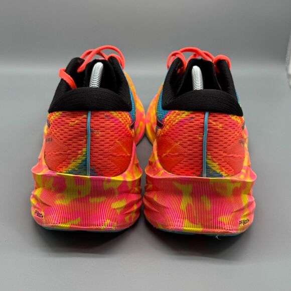 Asics Novablast 3 Mens 11.5 Neon Color Injection Yellow Athletic Running Sneaker - Picture 5 of 10